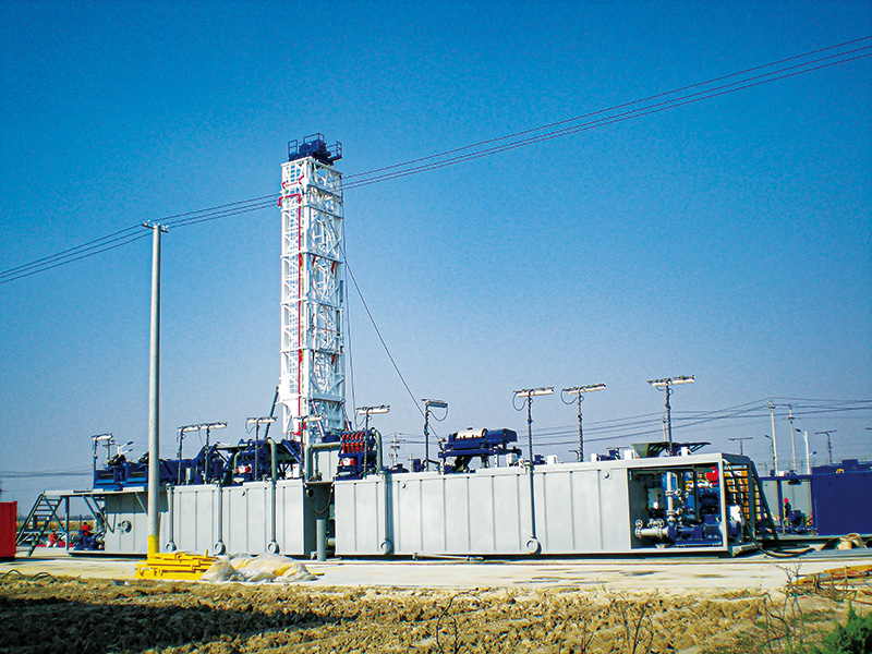 GN 1000 HP rig mud system for Turkey